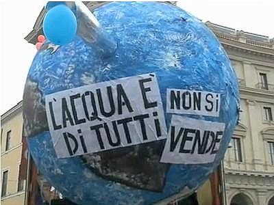 acqua non si vende